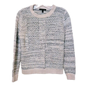Banana Republic Sweater Women’s Ivory Chunky Knit Sweater Crew Neck M